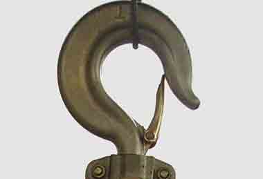Explosion proof leaver hoist hook 