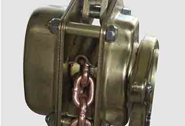 Explosion proof leaver hoist lifting chain 