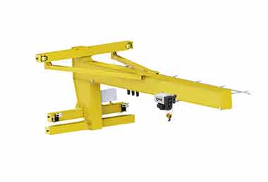 Single girder hoist jib crane