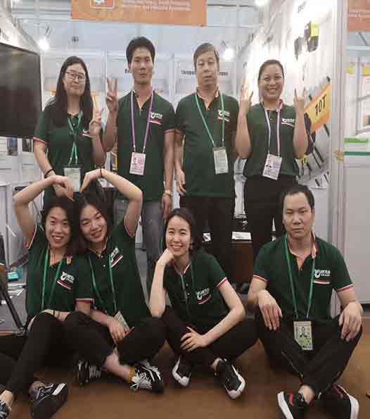 Yuantai Sale Team at Canton Fair 
