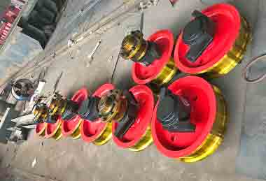 20 ton overhead bridge crane wheels 