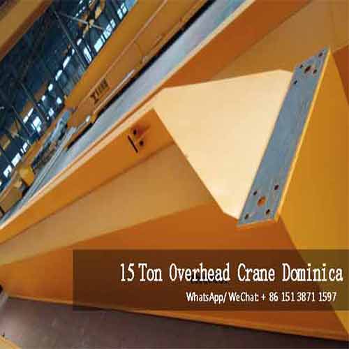 15 Ton Overhead Travelling Crane Pendent Control Dominica