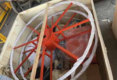 35 ton double girder gantry crane parts and components packed for delivery to Angola 35 ton double girder gantry crane parts and components packed for delivery to Angola
