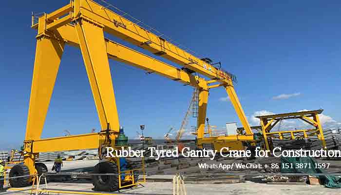 double girder gantry crane for Construction Sites