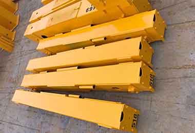 End carriages of double girder hoist crane for Uzbekistan project End carriages of double girder hoist crane for Uzbekistan project
