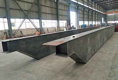 Main girder of double hoist overhead crane 40 ton / 15 ton for sale Uzbekistan Main girder of double hoist overhead crane 40 ton / 15 ton for sale Uzbekistan