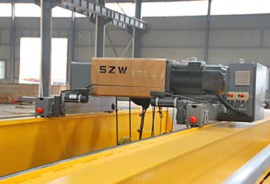 Open winch Trolley with imported parts and components 