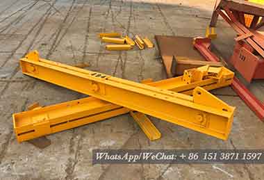 Main parts and components of underslung overhead crane 2.5 ton for sale Estonia