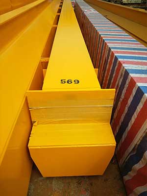 Main girder of single beam top running overhead crane for sale Philippines