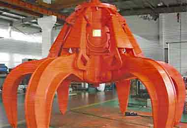 Hydraulic Crane Orange Peel Grab