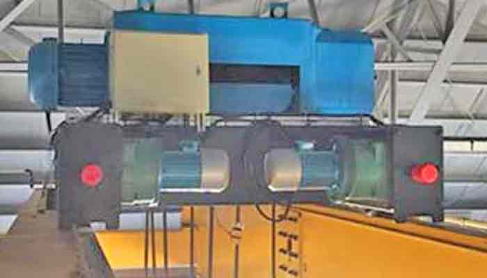 Electric wire rope hoist trolley for double girder crane 