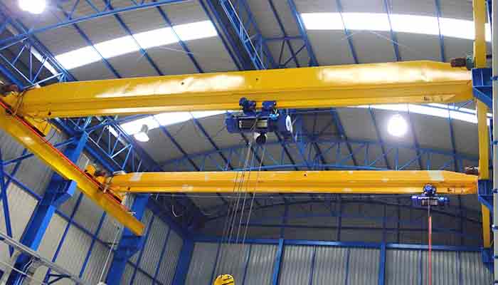 Electric wire rope hoist overhead travelling crane 
