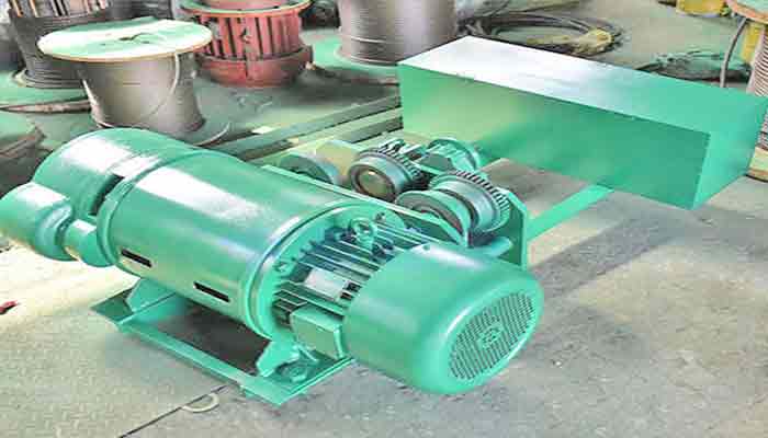 Main specifications of low headroom electric wire rope hoist