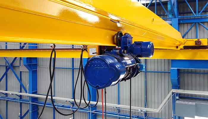 Electric wire rope hoist for single girder crane 