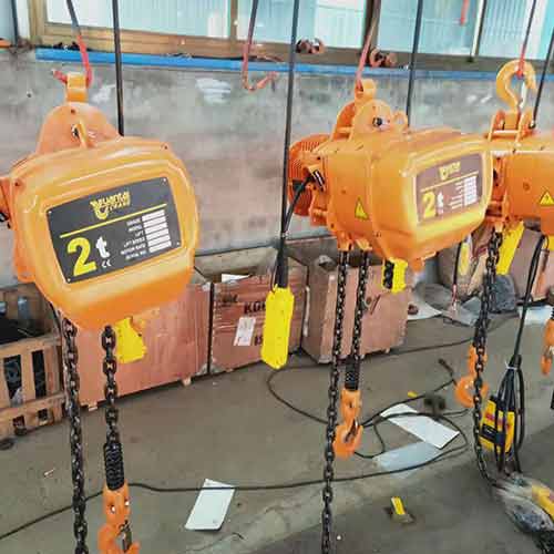 5 Sets of Electric Chain Hoists 2 Tons for Sale New Zealand 