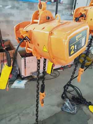  2 ton electric chain hoist for sale New Zealand