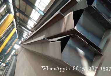 Main girder of double hoist overhead crane 3 ton + 3 ton for sale Australia Main girder of double hoist overhead crane 3 ton + 3 ton for sale Australia