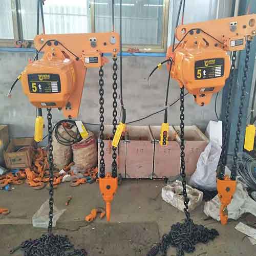 Double Hoist Overhead Crane 5 Ton + 5 Ton 