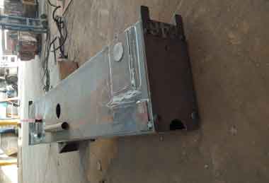 End carriages 12 ton for single girder overhead crane for sale Dominica