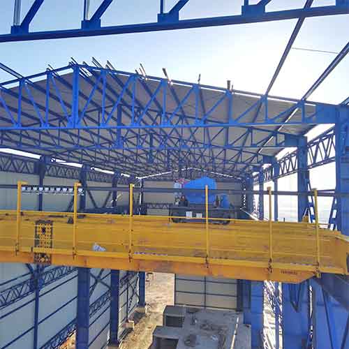 Steel Mill Overhead Cranes 50 Ton/20 Ton & 15 Ton Installation 
