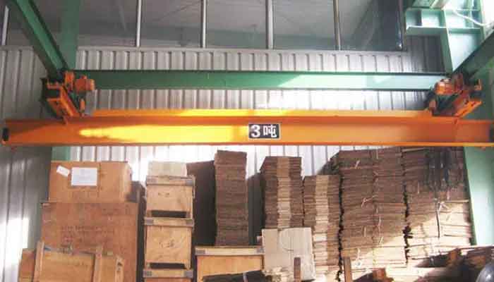 single girder underslung crane 3 ton 