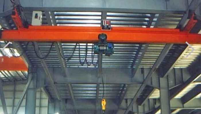 single girder underslung crane 1 ton 