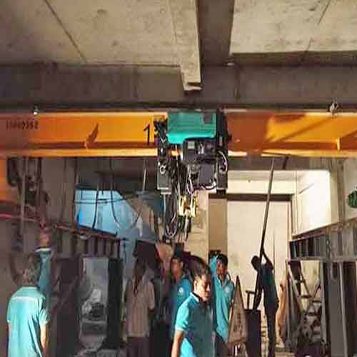  1.5 Ton Overhead Crane for Low Headroom Workshop Maldives 