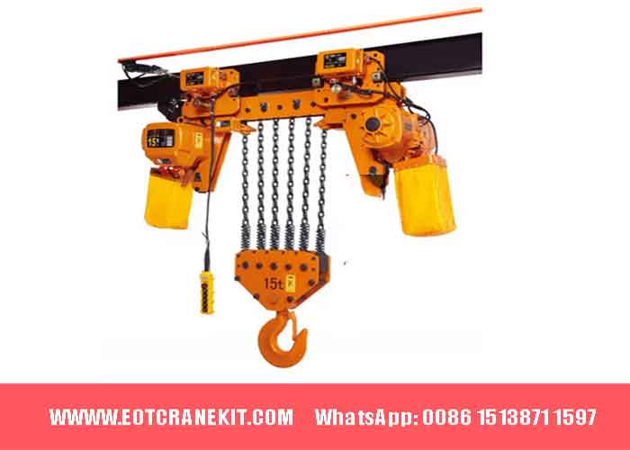15 ton low headroom electric chain hoist 15 ton low headroom electric chain hoist