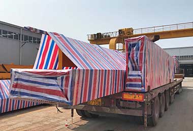 Double girder overhead crane for delivery to USA Double girder overhead crane for delivery to USA