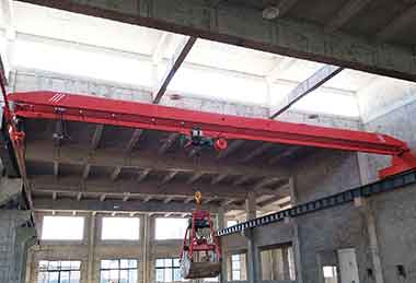 LDZ Electric grab single girder overhead crane