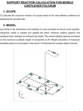 8 rollers design for the portable jib cranes