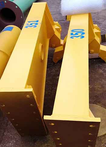 Supporting jib columns for Australia jib crane projects 