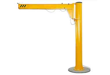 Manual rotating free standing jib cranes Manual rotating free standing jib cranes