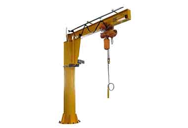 Free standing jib cranes