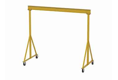 Freestanding gantry cranes