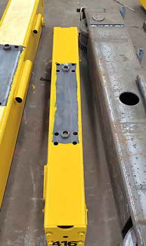 2 Ton Free Standing Bridge Crane for Outdoor Use Cyprus Overhead 2 Ton Free Standing Bridge Crane for Outdoor Use Cyprus Overhead