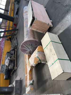 Electric hoist and jib crane components packaged for sale Qatar