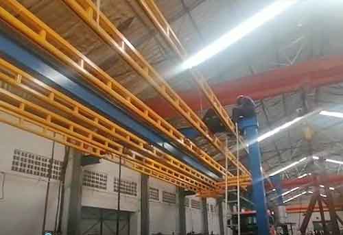 2 ton kbk crane system for Kenya