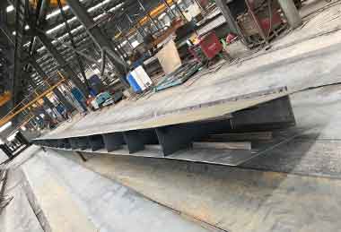Main girder production and manufacturing for 6.3 ton + 6.3 ton