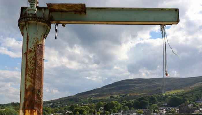 jib crane with corrosion jib crane with corrosion