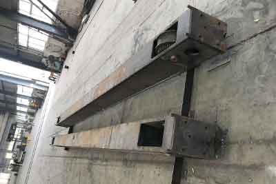 Ground beam of single beam gantry crane 25 ton for sale Australia Ground beam of single beam gantry crane 25 ton for sale Australia
