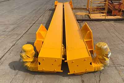Ground beam of single girder electric hoist gantry crane 25 ton for sale Australia  Ground beam of single girder electric hoist gantry crane 25 ton for sale Australia
