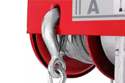 Alloy steel hook, forged high strength, double bearing capacity