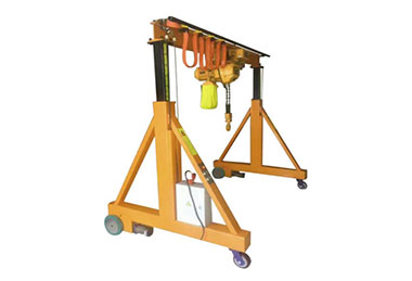 Telescopic gantry crane, steel portable gantry Telescopic gantry crane, steel portable gantry
