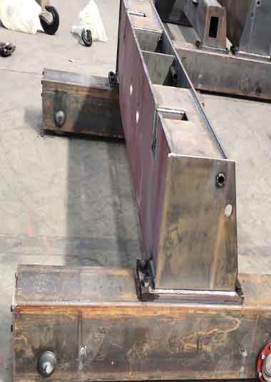 Trolley parts for double girder overhead crane 25 ton Australia