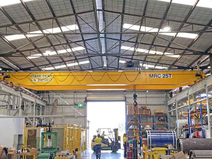 25 ton double girder overhead crane for sale 