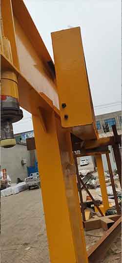 Jib arm and cantilever of freestanding jib crane 5 ton for sale Philippines