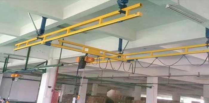 ceiling mounted suspension worksation crane