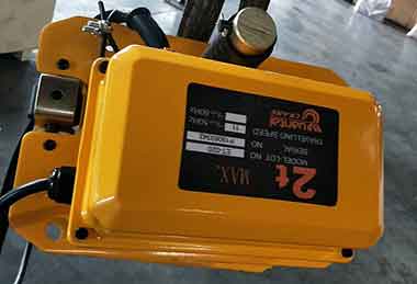 2 ton electric jib hoist for slewing jib cranes New Zealand