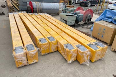 End carriages for 5 ton double girder overhead travelling crane